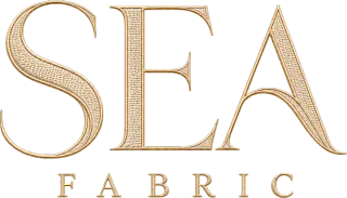 SEA Fabric işlemeli marka logosu